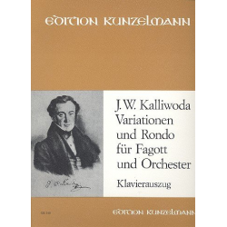 Variationen und Rondo für Fagott & Klavier - Johann Wenzeslaus Kalliwoda