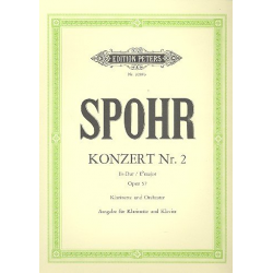 Konzert Nr.2 Es-Dur für Klarinette - Louis Spohr