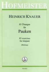 85 Übungen für Pauken - Heinrich Knauer / Arr. Gerhard Behsing