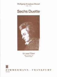 6 Duette für 2 Querflöten Band 1 KV Anh. 156, Duette 1 - 3 - Wolfgang Amadeus Mozart