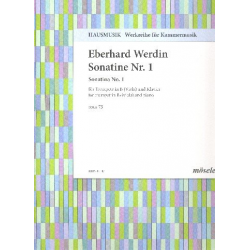 Sonatine Nr. 1 für Trompete und Klavier - Eberhard Werdin