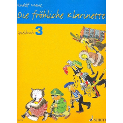 Die fröhliche Klarinette Band 3 - Spielbuch - Rudolf Mauz