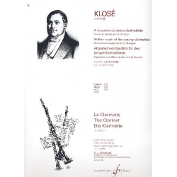 A la portee du jeune clarinettiste Vol. 3 - 20 études élémentaires d'après Klose - Hyacinte Eleonore Klosé / Arr. Guy Dangain
