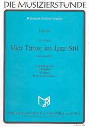 Vier Tänze im Jazz-Stil für Bläser-Quartett - Ivan Shekov