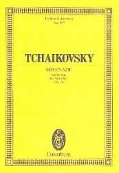 Serenade C-Dur op.48 : - Piotr Ilich Tchaikowsky (Pyotr Peter Ilyich Iljitsch Tschaikovsky)