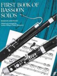 First Book of Bassoon Solos  für Fagott & Klv. - Walter Bergmann