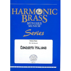 Blechbläserquintett: Concerto Italiano - Andreas Binder / Arr. Hans Zellner