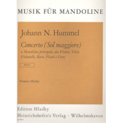 Konzert G-Dur : für Mandoline - Johann Nepomuk Hummel