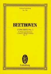 Konzert c-Moll Nr.3 op.37 : für Klavier und Orchester - Ludwig van Beethoven