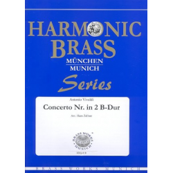 Blechbläserquintett: Concerto Nr. 2 in B-Dur - Antonio Vivaldi / Arr. Hans Zellner