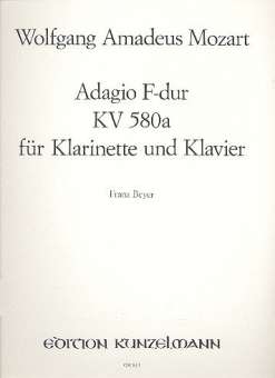 Adagio F-Dur KV 580a  für Klarinette & Klavier