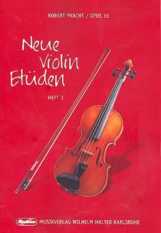 Neue Violinetüden Heft 3