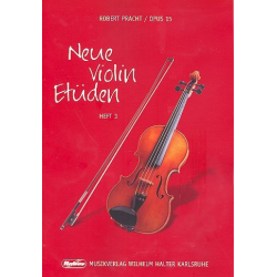 Neue Violinetüden Heft 3 - Robert Pracht