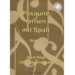 Posaune lernen mit Spaß Band 2 + CD - Horst Rapp