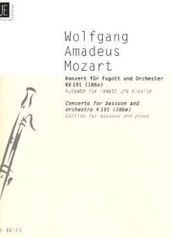 Konzert für Fagott & Klavier B-Dur KV 191