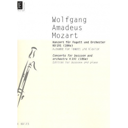 Konzert für Fagott & Klavier B-Dur KV 191 - Wolfgang Amadeus Mozart