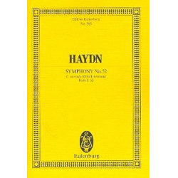 Sinfonie c-Moll Nr.52 Hob.I:52 : - Franz Joseph Haydn