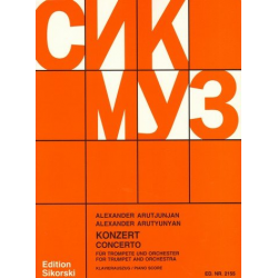 Konzert für Trompete und Orchester  (Trompete und Klavier) - Alexander Arutjunjan