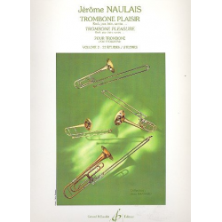 Trombone Plaisir 2 - 22 Etudes - Jérôme Naulais