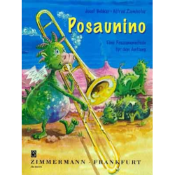 Posaunino Band 1 - Eine Posaunenschule für den Anfang - Alfred Zamhöfer & Josef  Gebker