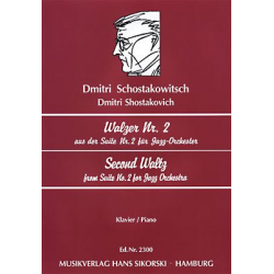 Klavier: Second Waltz - Dmitri Shostakovitch / Schostakowitsch / Arr. Richard Kula