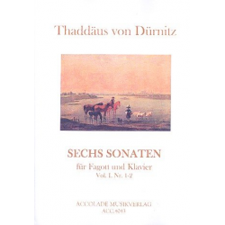 6 Sonaten Bd. 1 - Thaddäus Duernitz / Arr. Hans-Peter Vogel