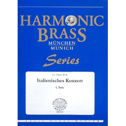 Blechbläserquintett: Italienisches Konzert (1. Satz) - Johann Sebastian Bach / Arr. Holger Mück