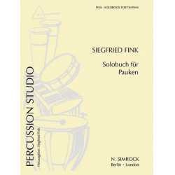 Solobuch für Pauken - Siegfried Fink