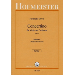 Concertino op.12 : für Viola und - Ferdinand David