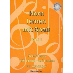 Horn lernen mit Spaß Band 1 - Horst Rapp