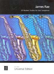20 moderne Studien für Solo Saxophon - James Rae