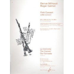 Petit Concert  für Klarinette & Klavier - Darius Milhaud / Arr. Roger Calmel