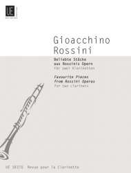 Beliebte Stücke aus Rossinis Opern für 2 Klarinetten - Gioacchino Rossini / Arr. Pamela Weston