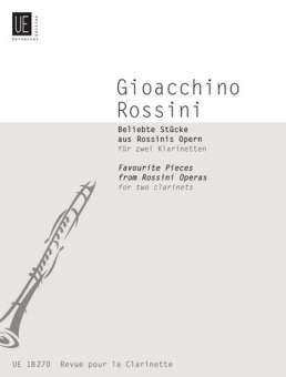 Beliebte Stücke aus Rossinis Opern für 2 Klarinetten