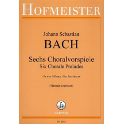Sechs Choralvorspiele - Johann Sebastian Bach