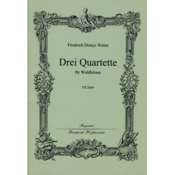 Drei Quartette - Carl Maria von Weber