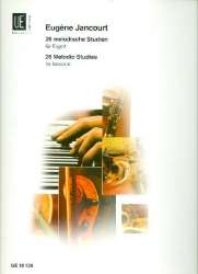 26 melodische Studien für Fagott - E. Jancourt