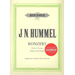 Konzert Es-Dur für Trompete & Klavier mit Play Along CD - Johann Nepomuk Hummel