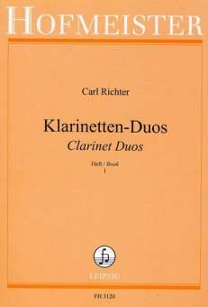 Klarinetten-Duos  Heft 1