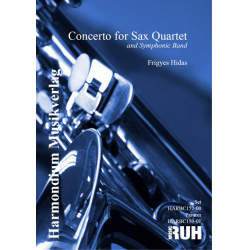 Concerto for Sax Quartet (Soprano Sax, Alto Sax, Tenor Sax, Bariton Sax & Piano) - Frigyes Hidas
