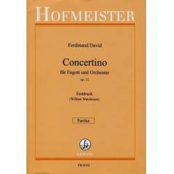 Concertino op.12 : für Fagott und - Ferdinand David