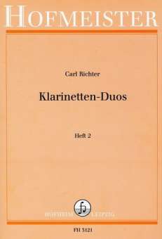 Klarinetten-Duos Heft 2