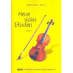 Neue Violinetüden Heft 2 - Robert Pracht