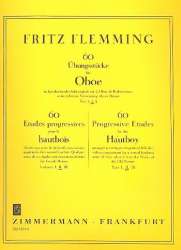 60 Übungsstücke für Oboe Teil 2 - J. Flemming