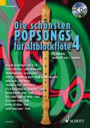 Die schönsten Popsongs für Alt-Blockflöte Band 4 - Uwe Bye