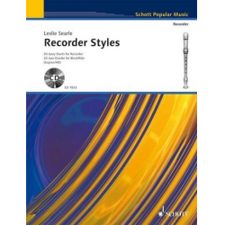 Recorder Styles - 20 Duette für Sopran- und Altblockflöte - Leslie Searle