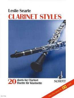Clarinet Styles - 20 Duette für 2 Klarinetten