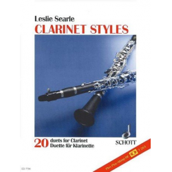 Clarinet Styles - 20 Duette für 2 Klarinetten - Leslie Searle