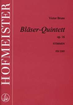 Bläser-Quintett op. 16 - Stimmensatz