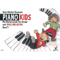 Piano Kids - Die Klavierschule für Kinder mit Spaß und Aktion - Band 1 - Hans-Günter Heumann